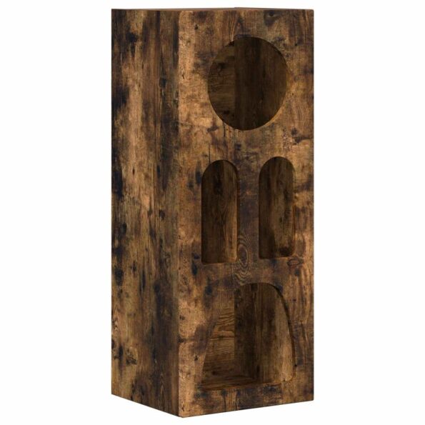 vidaXL Servírovacia skriňa Dymová dub 40 x 35 x 100.5 cm – Obrázok 2