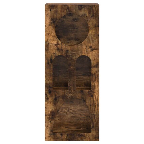 vidaXL Servírovacia skriňa Dymová dub 40 x 35 x 100.5 cm – Obrázok 6