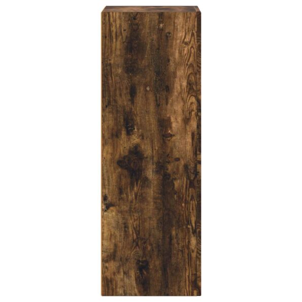 vidaXL Servírovacia skriňa Dymová dub 40 x 35 x 100.5 cm – Obrázok 7