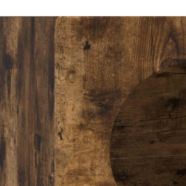 vidaXL Servírovacia skriňa Dymová dub 40 x 35 x 100.5 cm – Obrázok 9