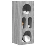 vidaXL Servírovacia skriňa Sivý Sonoma 40 x 35 x 100.5 cm – Obrázok 3