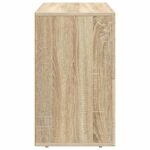 vidaXL Servírovacia skriňa Sonoma dub 80,5 x 35 x 59 cm – Obrázok 7