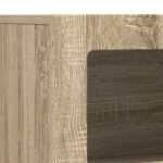 vidaXL Servírovacia skriňa Sonoma dub 80,5 x 35 x 59 cm – Obrázok 9
