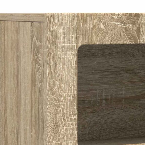 vidaXL Servírovacia skriňa Sonoma dub 80,5 x 35 x 59 cm – Obrázok 9