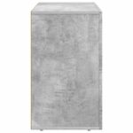 vidaXL Servírovacia skriňa Betónová šedá 80,5 x 35 x 59 cm – Obrázok 7
