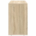 vidaXL Servírovacia skriňa Sonoma dub 100 x 35 x 59 cm – Obrázok 7