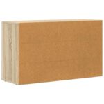 vidaXL Servírovacia skriňa Sonoma dub 100 x 35 x 59 cm – Obrázok 8