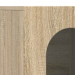 vidaXL Servírovacia skriňa Sonoma dub 100 x 35 x 59 cm – Obrázok 9