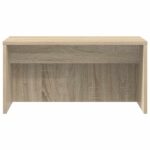 vidaXL Nástenný stôl Sonoma dub 60 x 45 x 30 cm Kompozitné drevo – Obrázok 5