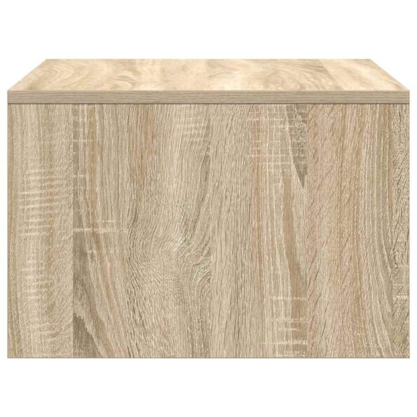 vidaXL Nástenný stôl Sonoma dub 60 x 45 x 30 cm Kompozitné drevo – Obrázok 6