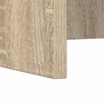 vidaXL Nástenný stôl Sonoma dub 60 x 45 x 30 cm Kompozitné drevo – Obrázok 9
