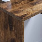 vidaXL Nástenný stôl Dymová dub 60 x 45 x 30 cm Kompozitné drevo – Obrázok 4
