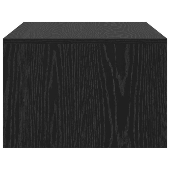 vidaXL Nástenný stôl Čierny dub 80 x 45 x 30 cm Kompozitné drevo – Obrázok 6