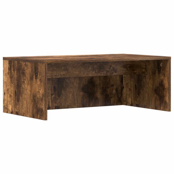 vidaXL Nástenný stôl Dymová dub 80 x 45 x 30 cm Kompozitné drevo – Obrázok 2