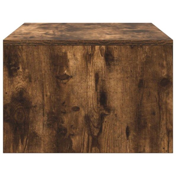 vidaXL Nástenný stôl Dymová dub 80 x 45 x 30 cm Kompozitné drevo – Obrázok 6