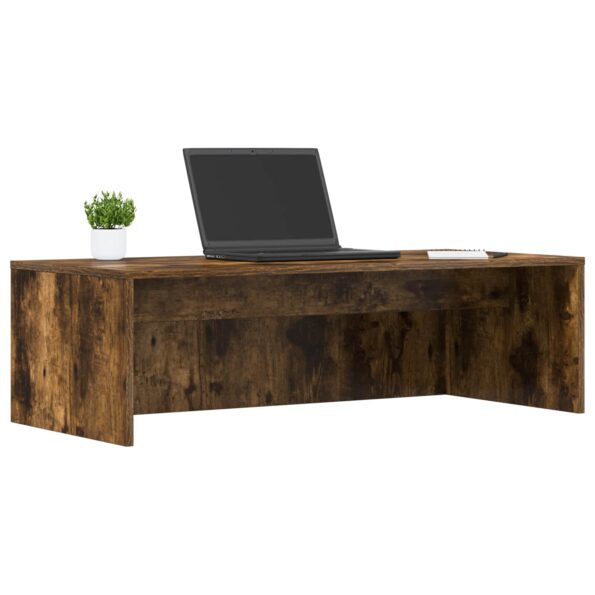 vidaXL Nástenný stôl Dymová dub 100 x 45 x 30 cm Kompozitné drevo – Obrázok 3