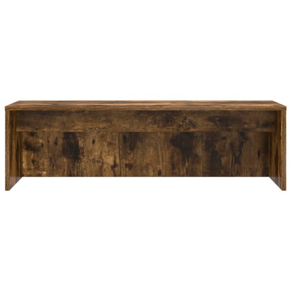 vidaXL Nástenný stôl Dymová dub 100 x 45 x 30 cm Kompozitné drevo – Obrázok 5