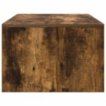 vidaXL Nástenný stôl Dymová dub 100 x 45 x 30 cm Kompozitné drevo – Obrázok 6