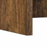 vidaXL Nástenný stôl Dymová dub 100 x 45 x 30 cm Kompozitné drevo – Obrázok 9