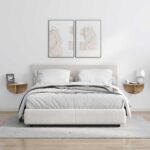 vidaXL Stenná polica Nástenný 2 pcs Remeselný dub 38 x 19 x 19 cm – Obrázok 4