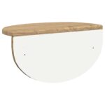 vidaXL Stenná polica Nástenný 2 pcs Remeselný dub 38 x 19 x 19 cm – Obrázok 8