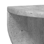 vidaXL Stenná polica Nástenný 2 pcs Betónová šedá 48 x 24 x 24 cm – Obrázok 9