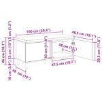 vidaXL Predsieňová lavica s vankúšom Remeselný dub 60 x 38 x 46 cm – Obrázok 11