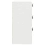 vidaXL Skriňa na dokumenty so zásuvkou Biela 44 x 50 x 106.5 cm – Obrázok 8