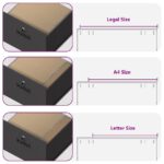 vidaXL Skriňa na dokumenty so zásuvkou Čierna 44 x 50 x 106.5 cm – Obrázok 11