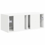 vidaXL TV nástenná skriňa Biela 60 x 31 x 29,5 cm Kompozitné drevo – Obrázok 8