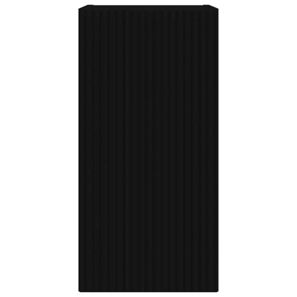 vidaXL TV nástenná skriňa Nástenný 2 pcs Čierna 30 x 31 x 60 cm – Obrázok 7