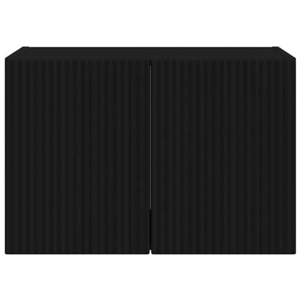 vidaXL TV nástenná skriňa Čierna 59,5 x 31 x 40 cm Kompozitné drevo – Obrázok 6