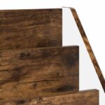 vidaXL Detský regál Dymová dub 72,5 x 29,5 x 69 cm Kompozitné drevo – Obrázok 8