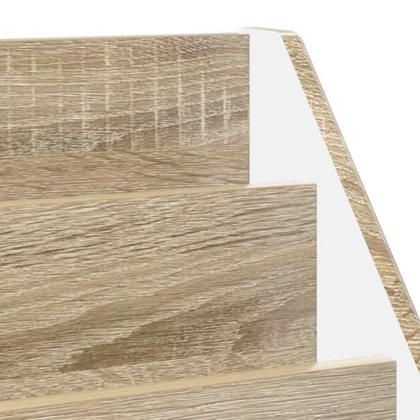 vidaXL Detský regál Sonoma dub 60 x 29,5 x 69 cm Kompozitné drevo – Obrázok 10