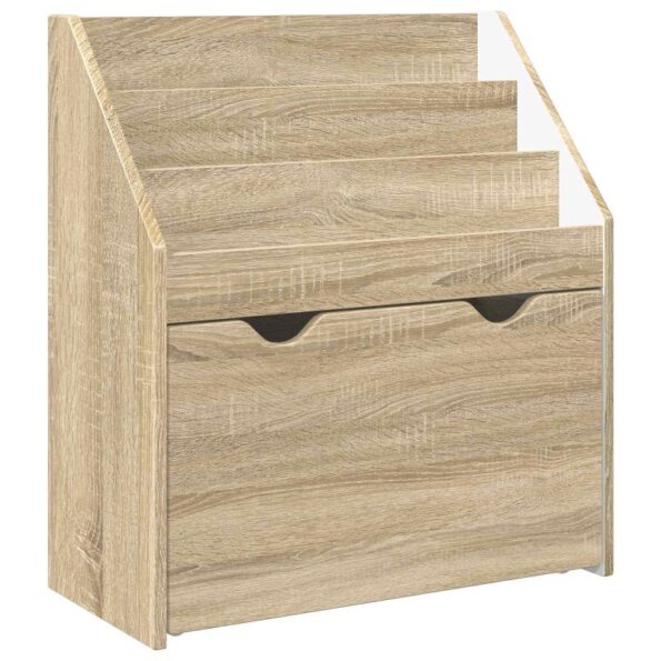 vidaXL Detský regál Sonoma dub 60 x 29,5 x 69 cm Kompozitné drevo – Obrázok 2