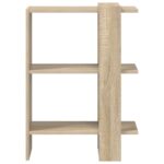 vidaXL Regál na knihy Sonoma dub 52 x 25 x 71,5 cm Kompozitné drevo – Obrázok 5