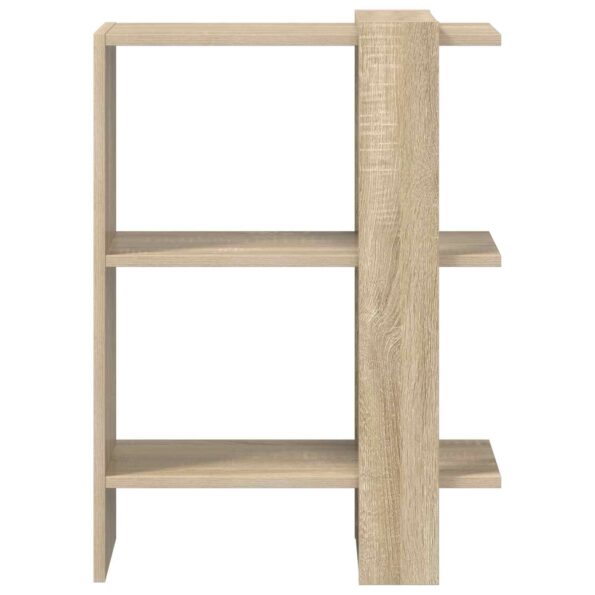 vidaXL Regál na knihy Sonoma dub 52 x 25 x 71,5 cm Kompozitné drevo – Obrázok 5