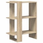 vidaXL Regál na knihy Sonoma dub 52 x 25 x 71,5 cm Kompozitné drevo – Obrázok 7