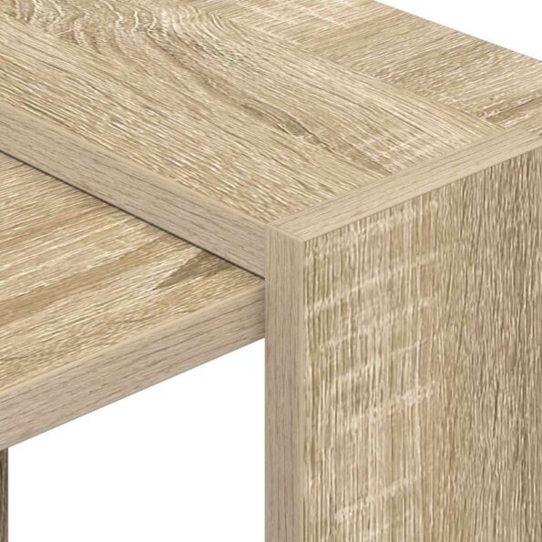 vidaXL Regál na knihy Sonoma dub 52 x 25 x 71,5 cm Kompozitné drevo – Obrázok 8