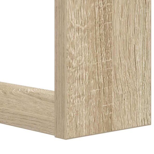 vidaXL Regál na knihy Sonoma dub 52 x 25 x 71,5 cm Kompozitné drevo – Obrázok 9