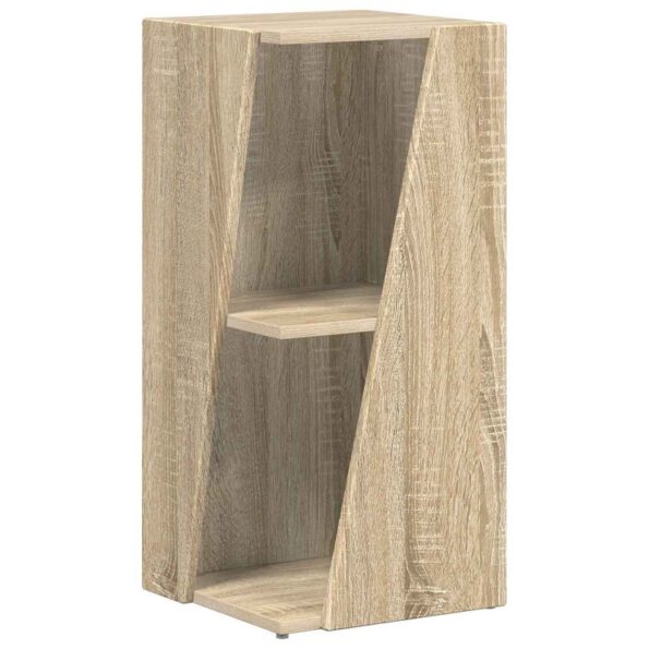 vidaXL Bočná polica Sonoma dub 33 x 32 x 70,5 cm Kompozitné drevo – Obrázok 2