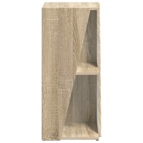 vidaXL Bočná polica Sonoma dub 33 x 32 x 70,5 cm Kompozitné drevo – Obrázok 6