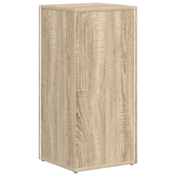 vidaXL Bočná polica Sonoma dub 33 x 32 x 70,5 cm Kompozitné drevo – Obrázok 7