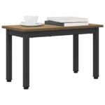 vidaXL Konferenčný stolík Remeselnícky dub 60 x 30 x 36 cm – Obrázok 3
