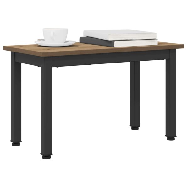 vidaXL Konferenčný stolík Remeselnícky dub 60 x 30 x 36 cm – Obrázok 3