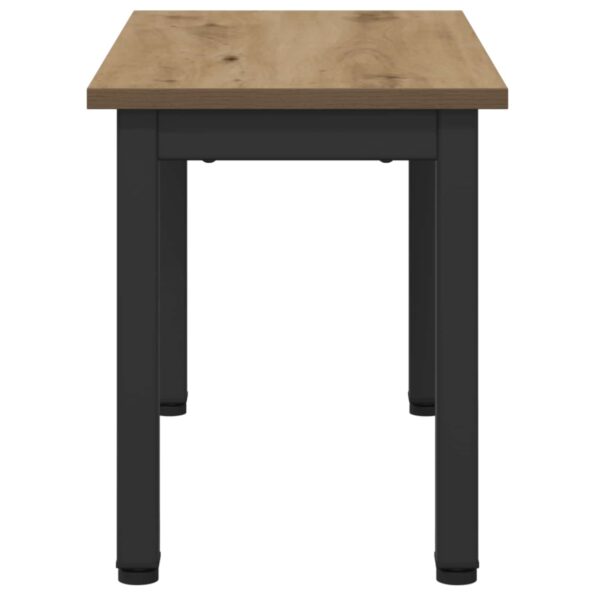 vidaXL Konferenčný stolík Remeselnícky dub 60 x 30 x 36 cm – Obrázok 6