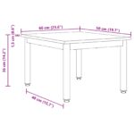 vidaXL Konferenčný stolík Remeselnícky dub 60 x 50 x 36 cm – Obrázok 11
