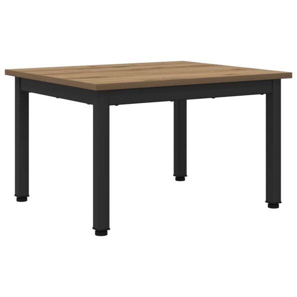 vidaXL Konferenčný stolík Remeselnícky dub 60 x 50 x 36 cm – Obrázok 2