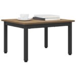 vidaXL Konferenčný stolík Remeselnícky dub 60 x 50 x 36 cm – Obrázok 3