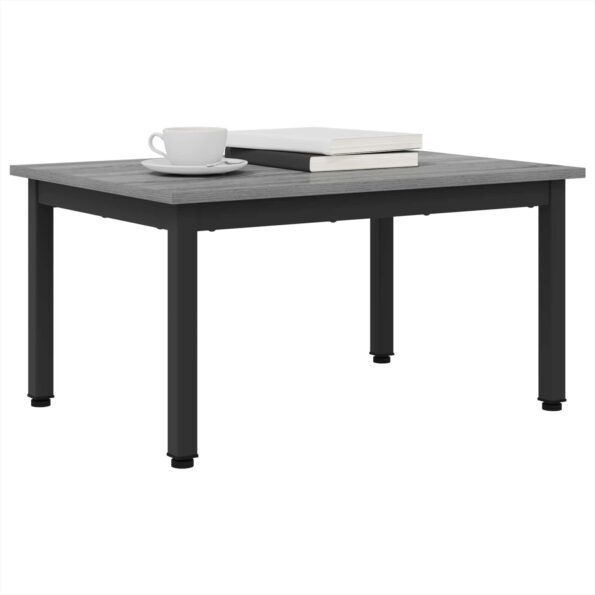 vidaXL Konferenčný stolík Sivý Sonoma 70 x 50 x 36 cm Kompozitné drevo – Obrázok 3